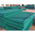 Plastic PVC Coated Chain Link Fence for School